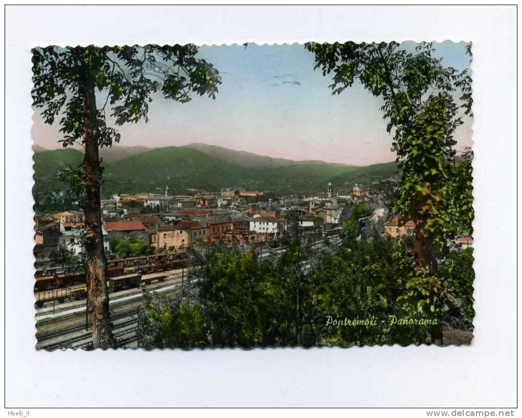 Massa Pontremoli Lunigiana 1961 Ferrovia Treno - Massa