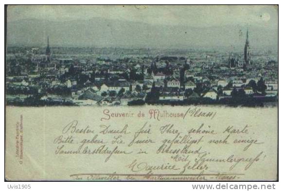 AK.Souvenir De Mulhouse. - Elsass