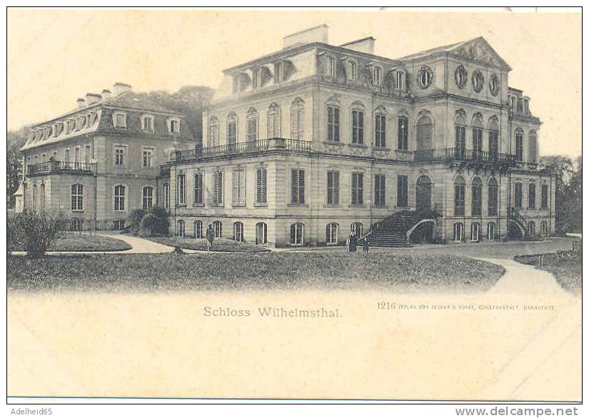 1898_1905 Kassel Schloss Wilhelmsthal Zedler & Vogel Kunstanstalt - Kassel