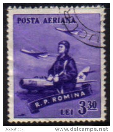 ROMANIA   Scott #  C 55  VF USED - Usado