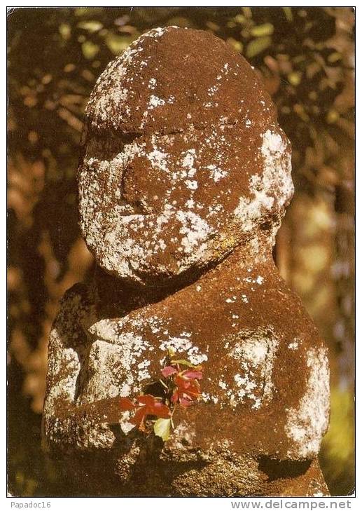 TOM - Le Tiki Moana, Musée Gauguin - The Tiki Moana, Gauguin Museum - CPM Photo Erwin Christian N° 190 [statue] - Tahiti