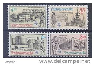TCHECOSLOVAQUIE 2762/65 Exposition Philatélique Praga 88 - Unused Stamps
