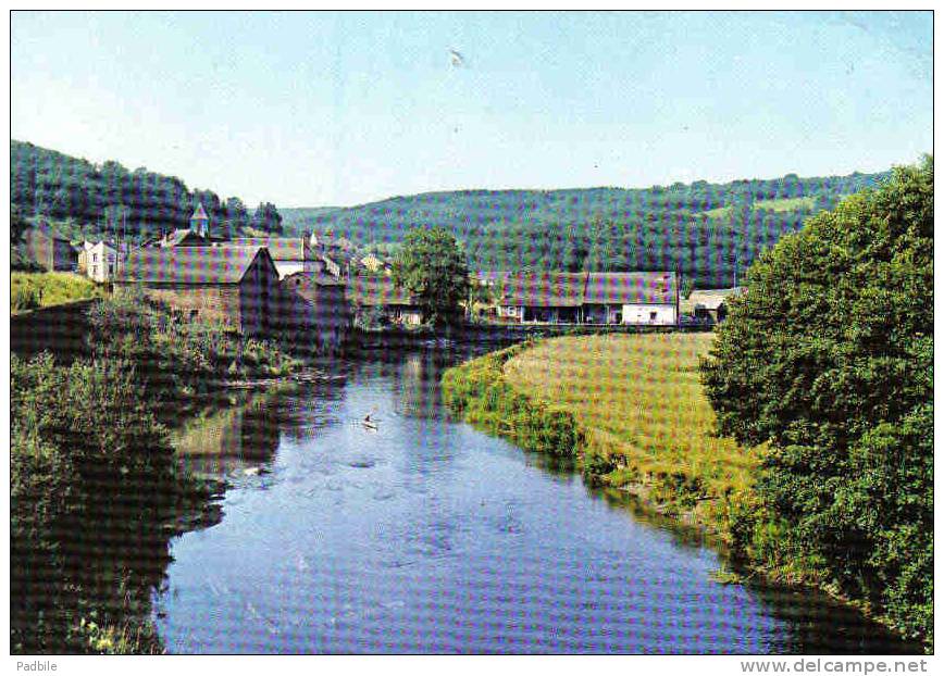 Carte Postale Belgique  Cugnon Mortehan  Canotage Sur La Semois Trés Beau Plan - Bertrix