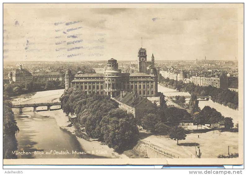 München, Blick Auf Deutsch. Museum & Stadt Photo Grabe & Co Stockdorf - Nassau