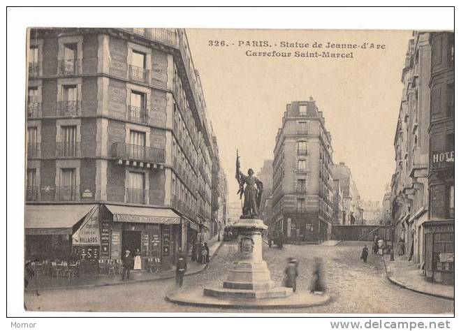 PARIS  Statue De Jeanne-d'Arc - Arrondissement: 13