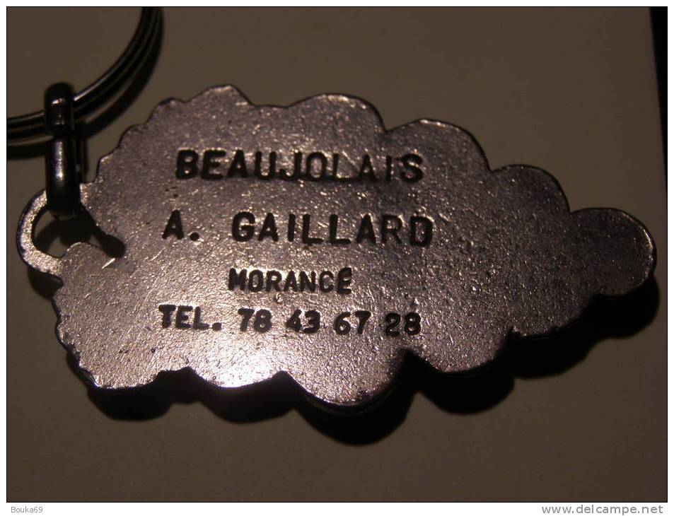 PORTE CLEFS "BEAUJOLAIS GAILLARD-MORANCE-" - Key-rings