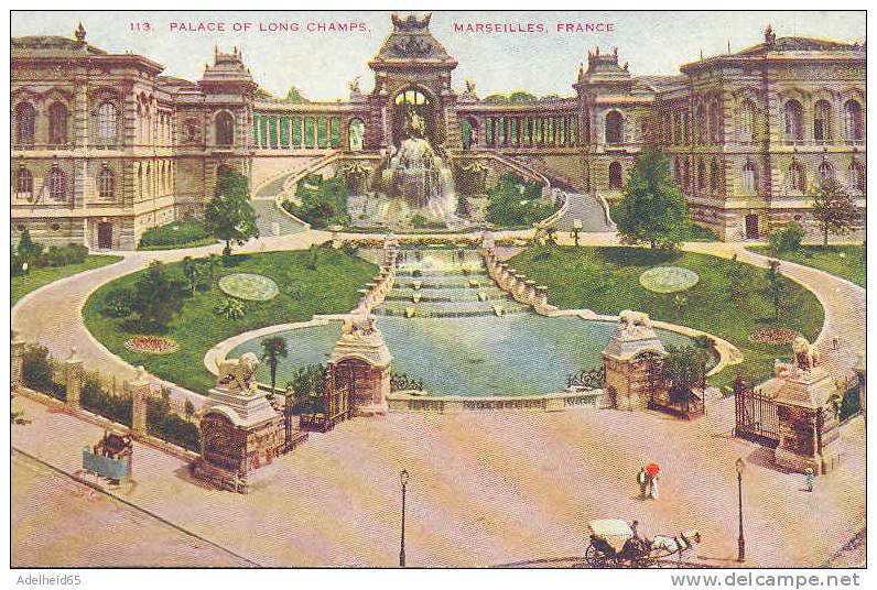 Ca 1910 Marseilles Marseille, Palace Of LongChamps - Non Classés