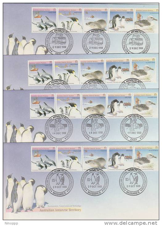 AAT-1988 Environment X 4 Bases  FDCs - Other & Unclassified