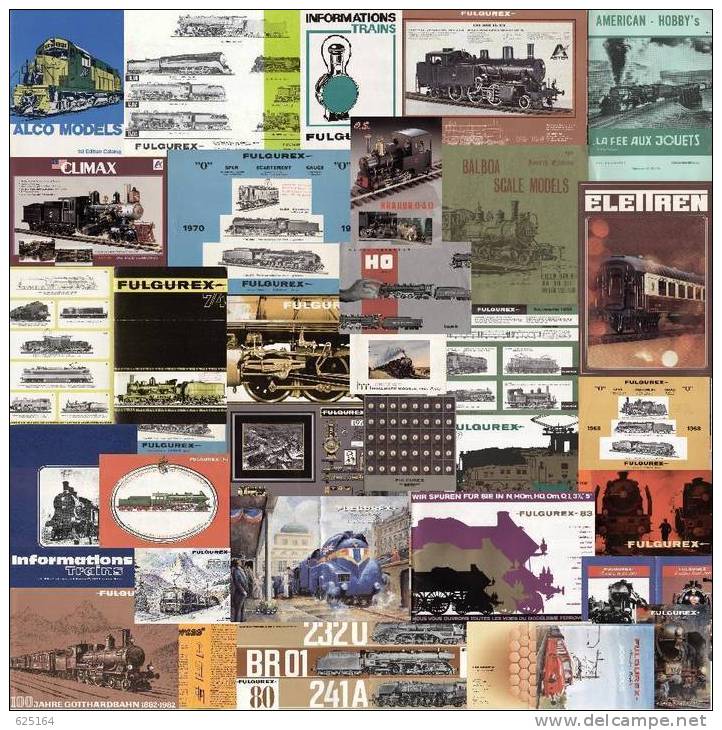 DVD-numerique New Edition Catalogues Fulgurex Tenshodo Aster Balboa Elettren Train - Anglais
