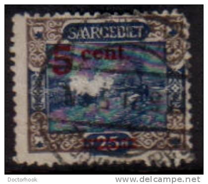 SAAR  Scott #  86  F-VF USED - Gebruikt