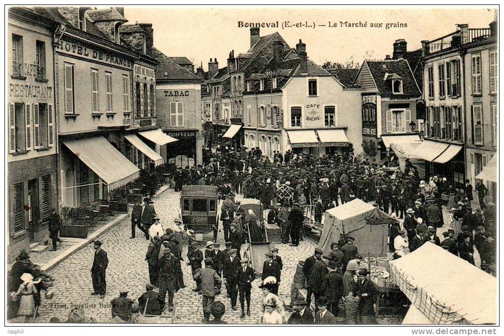 Bonneval (E.-&-L.) - Le Marché Aux Grains - Bonneval