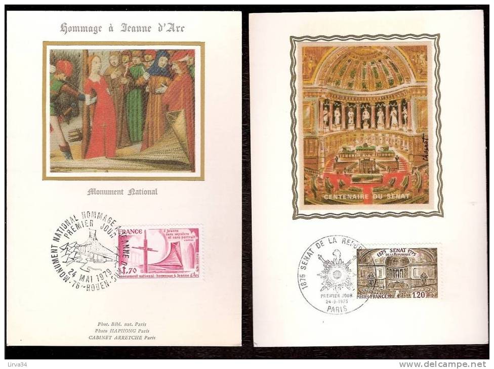 LOT 4 CARTES MAX-  TTB- THEME : MONUMENTS- CONSTRUCTIONS -MOULIN .- Dates Visibles Aux Scans. - Collections, Lots & Series