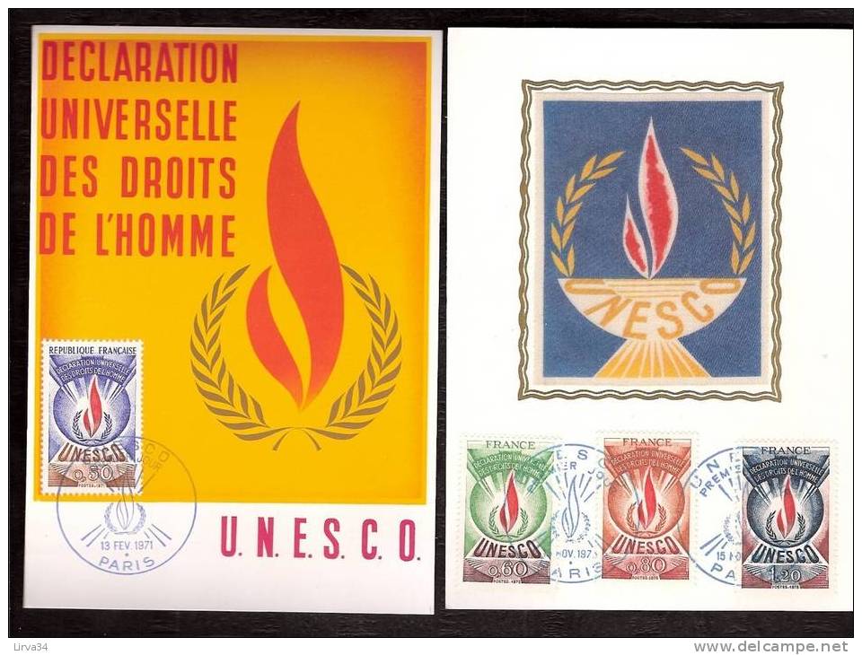 5 CARTES MAXIMUM - TTB- THEME : U.N.E.S.C.O. - Dates Visibles Aux Scans. - Lots & Serien