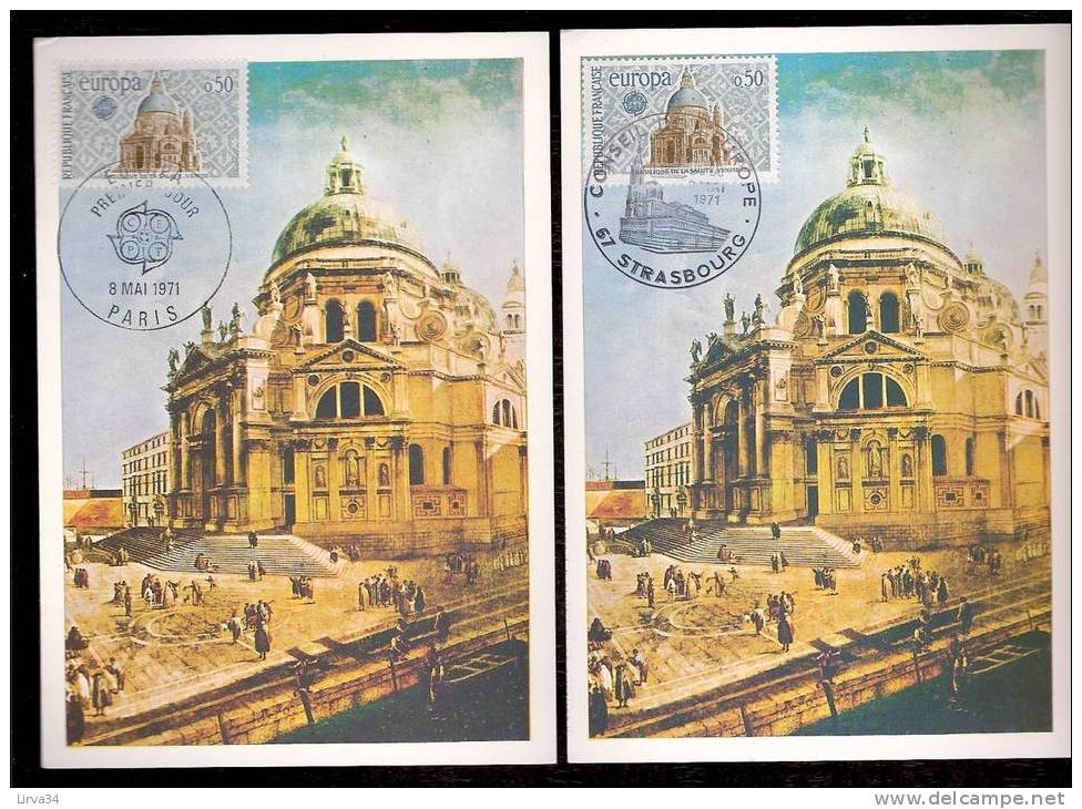 4 CARTES MAXIMUM - TTB- THEME : EUROPA - Dates Visibles Aux Scans. - Lots & Serien