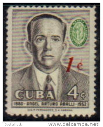 CUBA  Scott #  630*  VF MINT Hinged - Ongebruikt