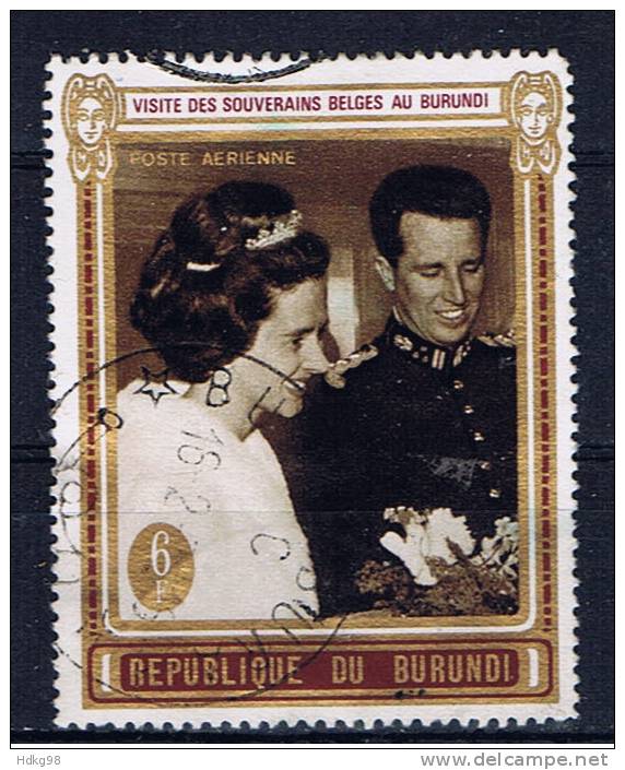 RU+ Burundi 1970 Mi 673-74A Staatsbesuch König Baudouin Und Königin Fabiola - Used Stamps
