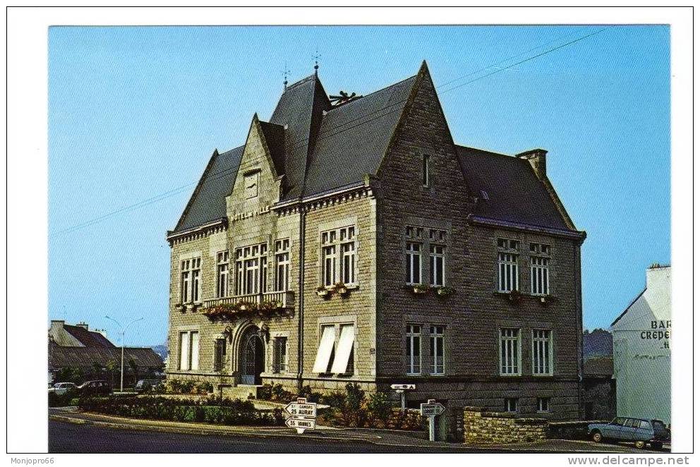 CPM De Baud   Hôtel De Ville - Baud