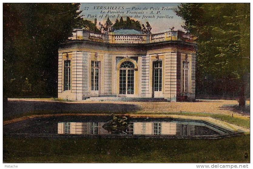 France Versailles Parc Du Petit Trianon Château Castle - 1923 - Écrite - Castles