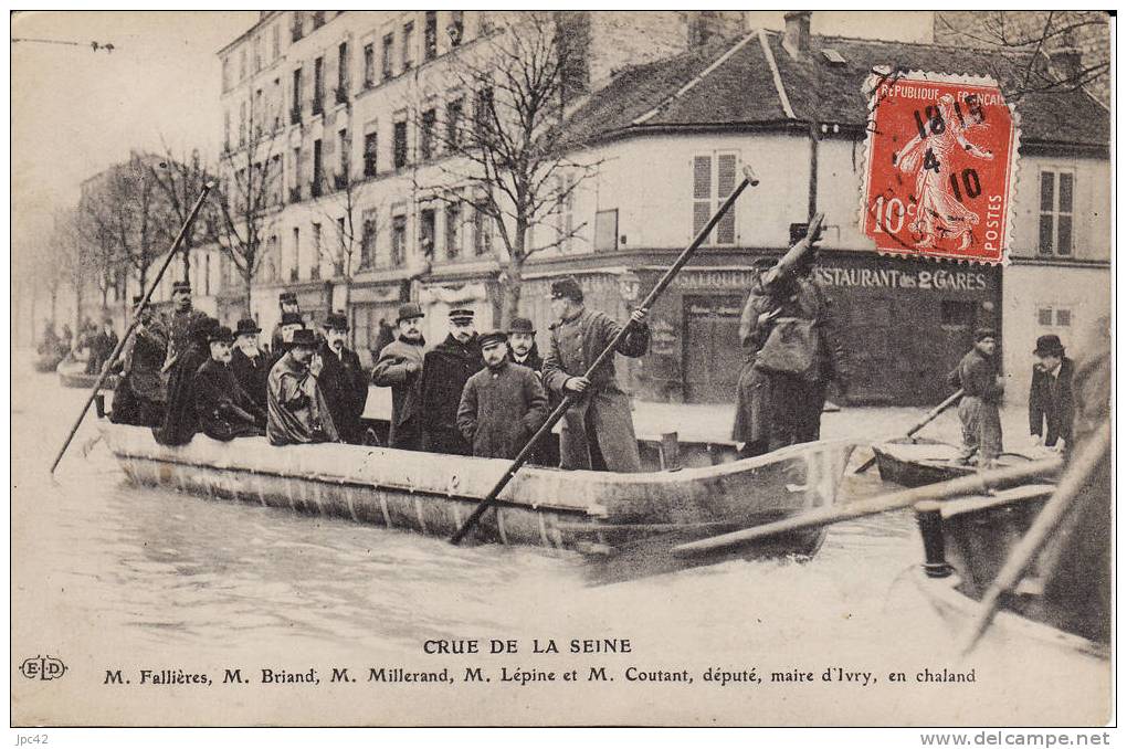 Ivry Crue De La Seine 1910 - Ivry Sur Seine