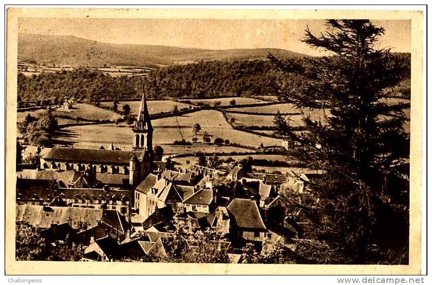 Chateu Chinon L'eglise 1945 - Chateau Chinon