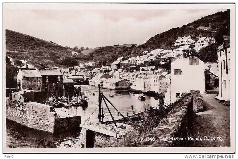 ANGLETERRE -  THE HARBOUR MOUTH - POLPERRO - Other & Unclassified