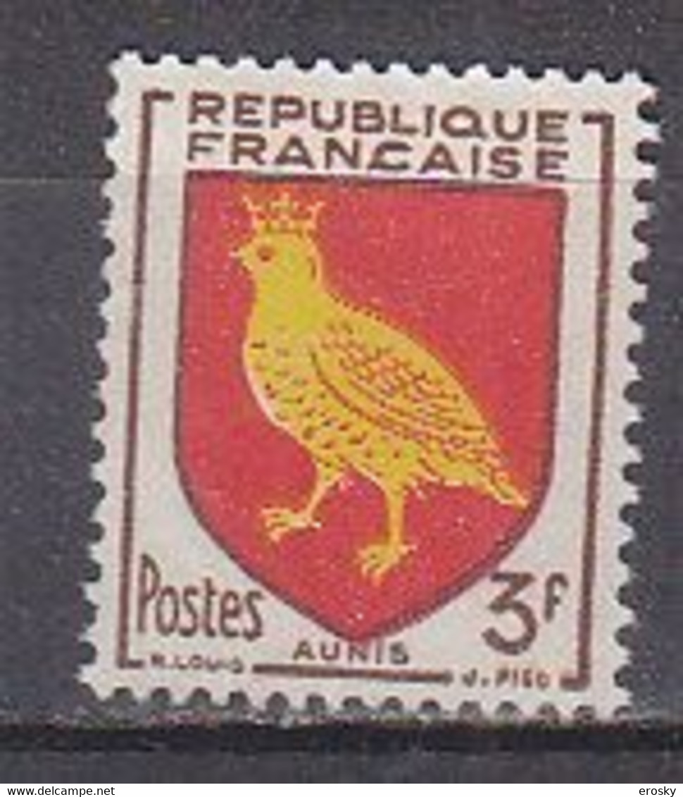 M2862 - FRANCE Yv N°1004 * - 1941-66 Armoiries Et Blasons