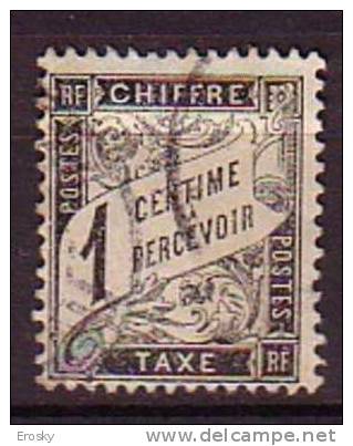 M3999 - FRANCE TAXE Yv N°10 - 1859-1959 Usados