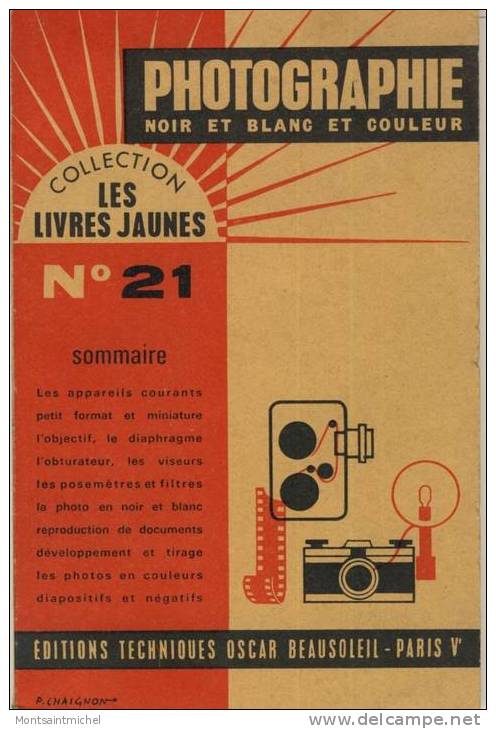 Photographie. Collection ´Les Livres Jaunes´ N° 21 - Photographie