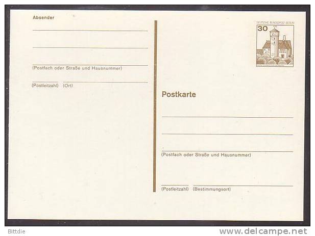 Berlin  P 108 , *   (2305) - Postcards - Mint