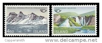 (007) Iceland / Islande  Norden / Landscapes / Tourism / Paysages / Landschaften  ** / Mnh  Michel 596/97 - Otros & Sin Clasificación