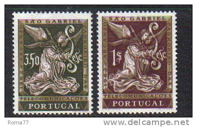SS327 - PORTOGALLO 1962 , San Gabriele Serie N. 896/897   *** - Unused Stamps