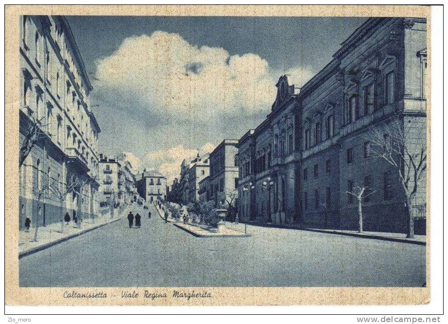 CALTANISSETTA 1937 - Viale Regina Margherita - Caltanissetta