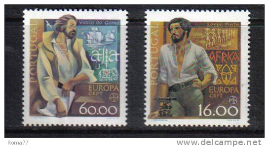 SS342 - PORTOGALLO 1980 , Europa Serie N. 1466/67  *** - Neufs