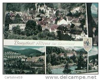 GERMANY Burg- Und Bergstadt Altena Im Sauerland VB1981 BP16976 - Altena