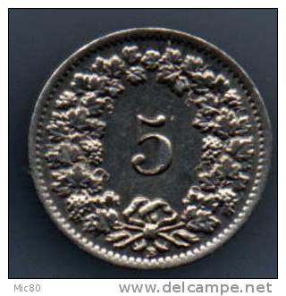 Suisse 5 Rappen 1946 B Sup - Altri & Non Classificati