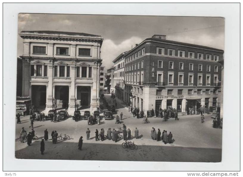 Terni-piazza Del Popolo E Palazzo Poste E Telegrafi - Terni