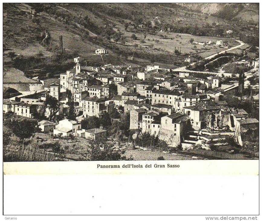 ISOLA DI GRAN SASSO FORM. PICC. VIAG 1937 PERFETTA - Teramo