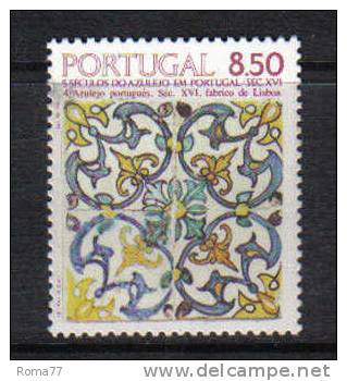 SS354 - PORTOGALLO 1981 ,  Maioliche N. 1529  *** - Ungebraucht