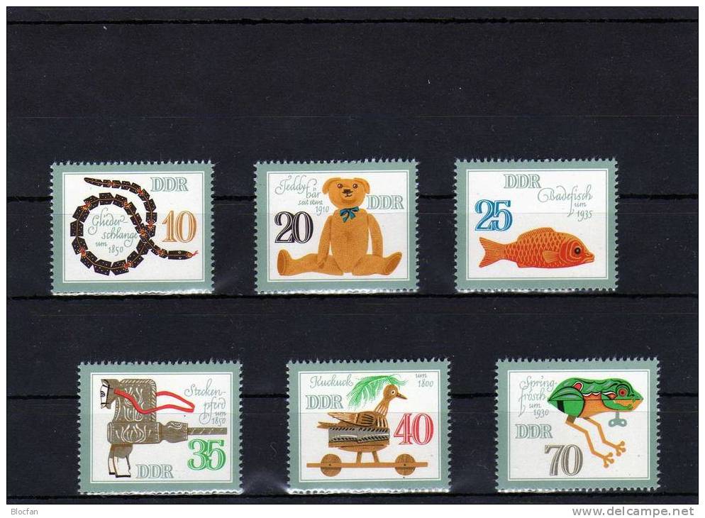 Abart Historisches Spielzeug Springfrosch DDR 2666 I Auf Feld 6 Teilauflage ** 26€ - Oddities On Stamps