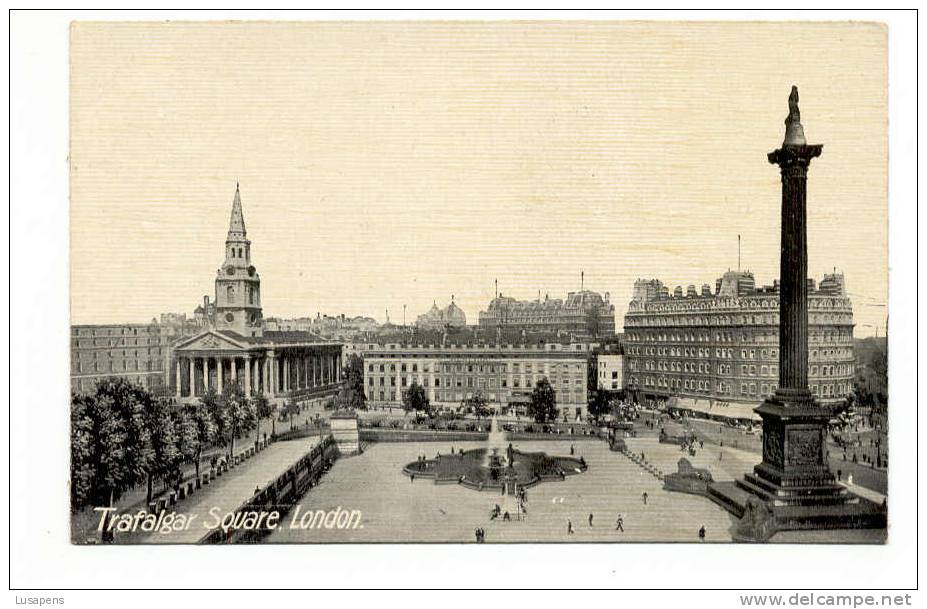 OLD FOREIGN 1854 -  UNITED KINGDOM - ENGLAND - LONDON - TRAFALGAR SQUARE - Trafalgar Square