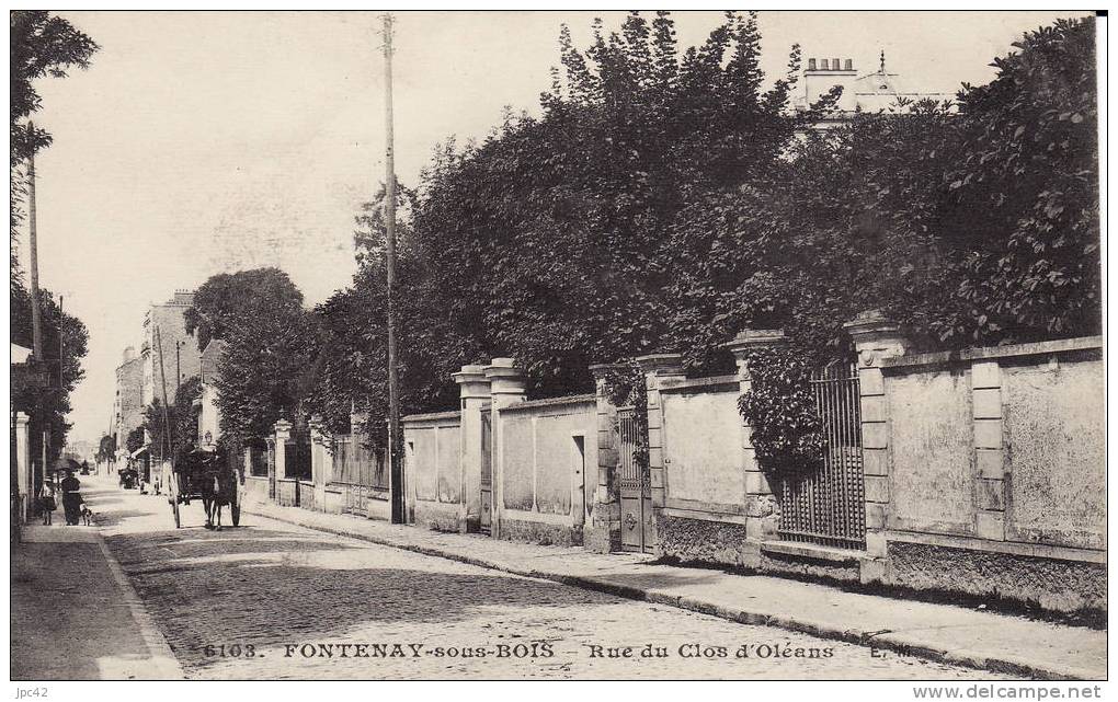 Fontenay Sous Bois Rue Clos D´orleans - Fontenay Sous Bois