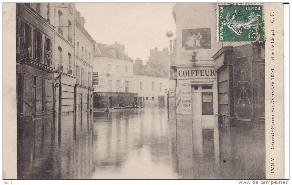 Ivry 1910 Rue Liegat - Ivry Sur Seine