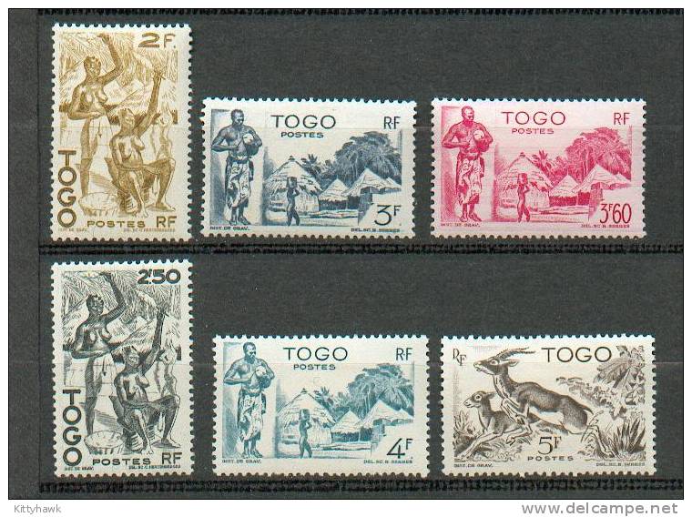 Togo  172 - YT 236 à 248 * - Charnières Complètes - Unused Stamps