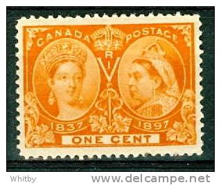 1897 1 Cent  Queen Victoria Diamond Jubilee  #51 - Unused Stamps