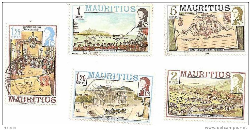 Ile Maurice Petit Lot Oblitéré - Mauritius (1968-...)