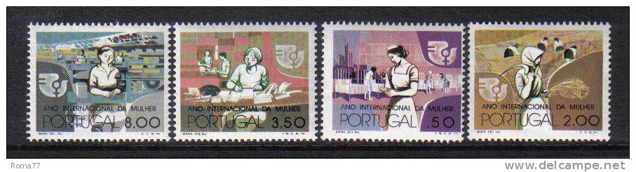 SS373 - PORTOGALLO 1975 , Serie N. 1281/84  *** - Unused Stamps