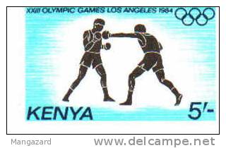 BOXING :KENYA1984 LOS ANGLES MNH - Boxing