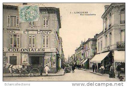 LIBOURNE ..Rue Gambetta - Libourne