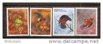 Papua New Guine 1967 Bird, Parrot Sc 249-52 4v  MNH # 2560 - Pappagalli & Tropicali