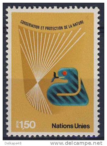 United Nations Nations Unies Geneve 1982 Mi YT 110 Sc 112 ** Conservation And Protection Of Nature / Schutz Der Umwelt - Natur